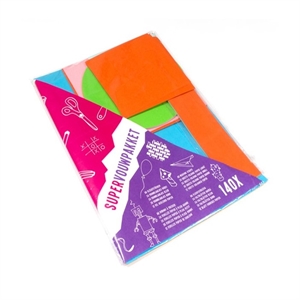 Kangaro supervouwpakket / diverse kleuren / 140-delig