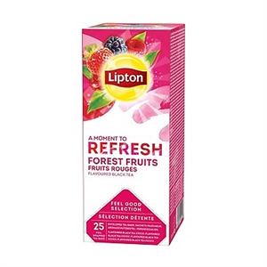 Lipton FGS Zwarte Thee Bosvruchten / 6 x 25 stuks