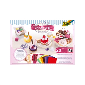 Folia 51029 knutselpakket bakkerij / vilt / 20-delig