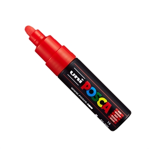 POSCA PC-7M verfmarker / rood / ronde punt / 4,5 - 5,5 mm