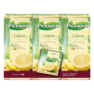 Pickwick Professional Citroen thee / 3 x 25 stuks