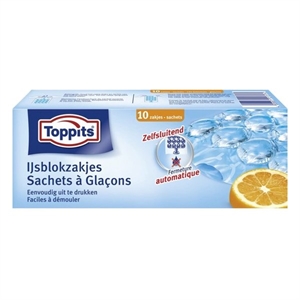 Toppits ijsblokzakjes / 20 blokjes / 10 stuks