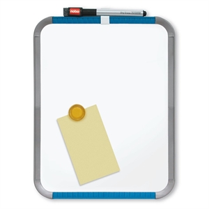 Nobo QB05442ASTD slimline whiteboard / gelakt staal / magnetisch / wit