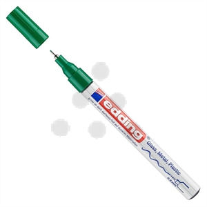 Edding 780 paint marker / groen / ronde punt / 0,8 mm