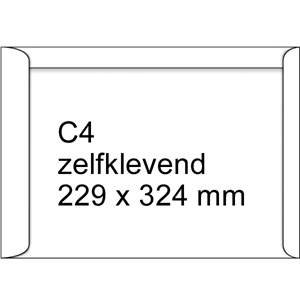 Raadhuis 303580 akte envelop / zelfklevend / C4 / 229 mm x 324 mm / 250 stuks