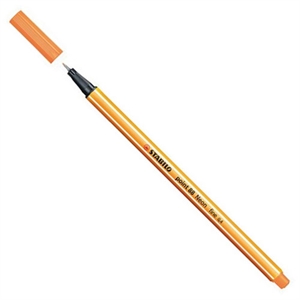 Stabilo fineliner point 88 / fluo-oranje / 0,4 mm