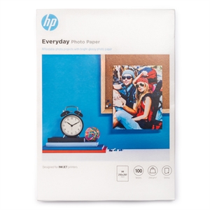 HP Q2510A everyday photo paper A4 / glossy / 200 grams / 100 vel