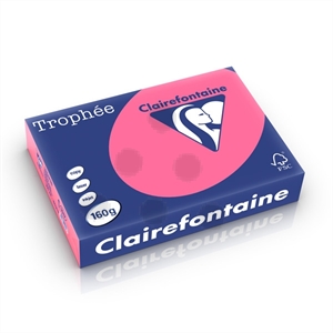 Clairefontaine papier / fuchsia / A4 / 160 gr. / 250 vel
