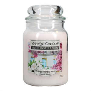 Yankee Candle Home Inspiration geurkaars / City Blooms / Large Jar / 538 g